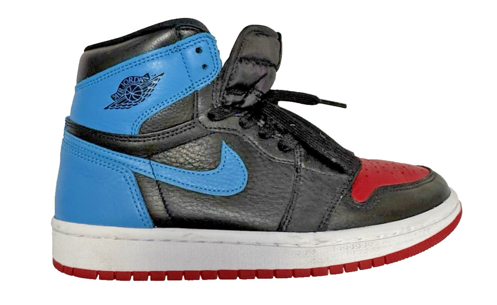 NIKE AIR JORDAN 1 RETRO HIGH OG UNC TO CHICAGO WOMENS 7 CD0461-046 SNEAKERS